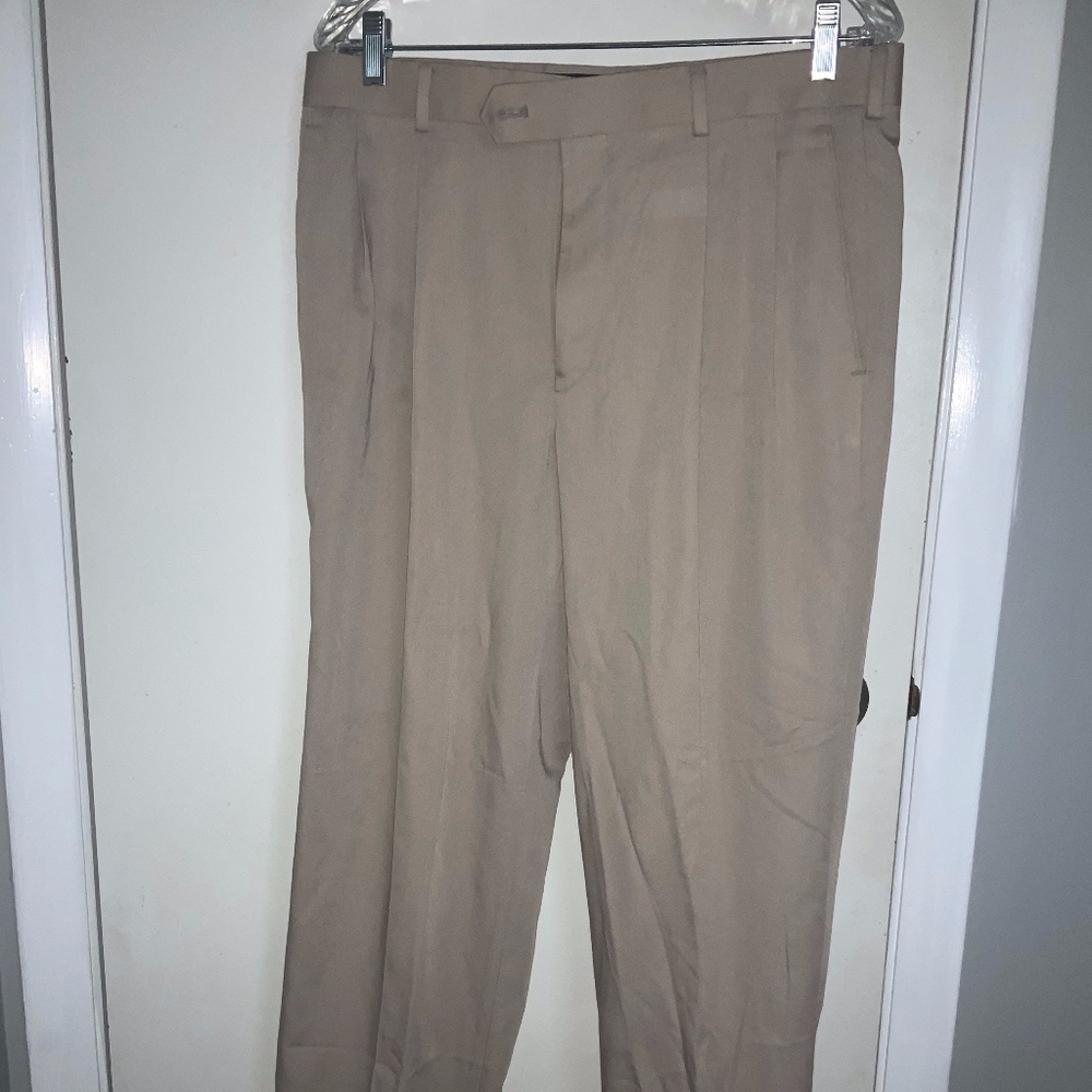Stafford Tan Dress Pants size 34"x 30"